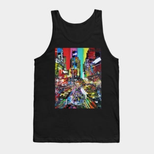 Times Square New York City 885 Tank Top